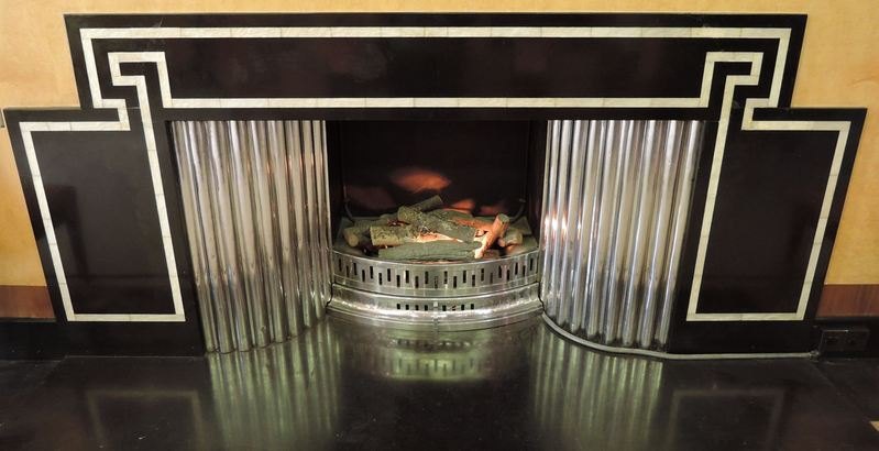 Eltham Palace - Dining Room Fireplace Eltham Palace - Dining Room Fireplace