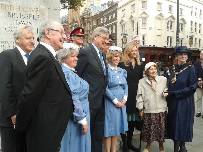 Edith Cavell Wreath Laying Ceremony Edith Cavell Wreath Laying Ceremony