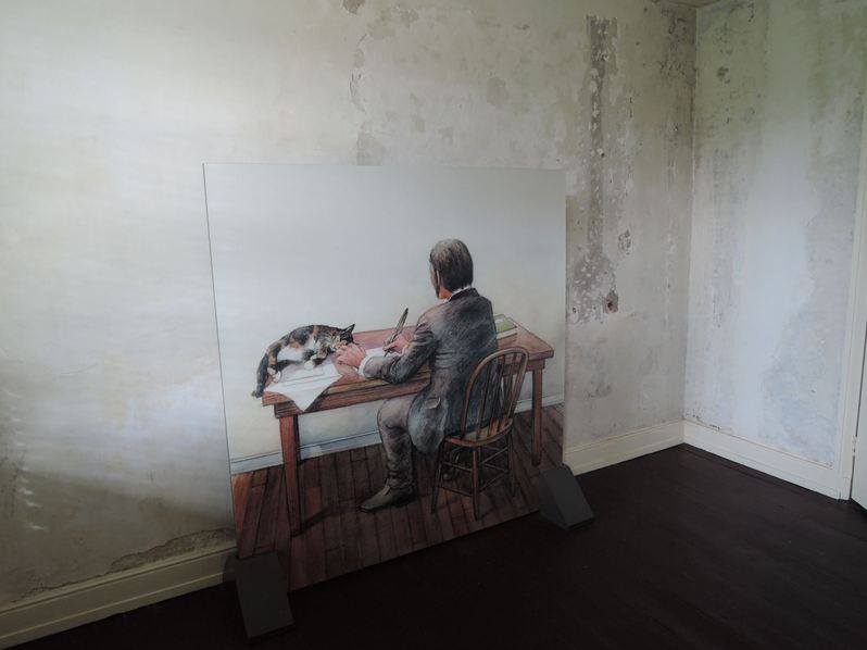 Edgar Allan Poes House Philadelphia - small room Edgar Allan Poes House Philadelphia - small room