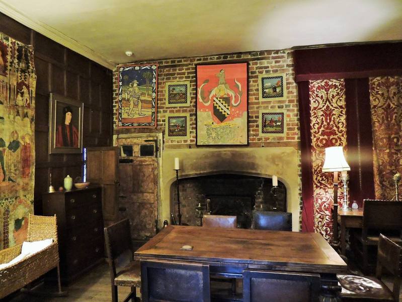 Witchfinder General Tour Panelled Bedchamber Kentwell Hall Long Melford Witchfinder General Tour Panelled Bedchamber Kentwell Hall Long Melford