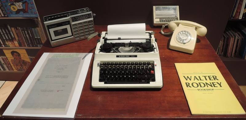 Guildhall Art Gallery - Walter Rodney Bookshop installation Guildhall Art Gallery - Walter Rodney Bookshop installation