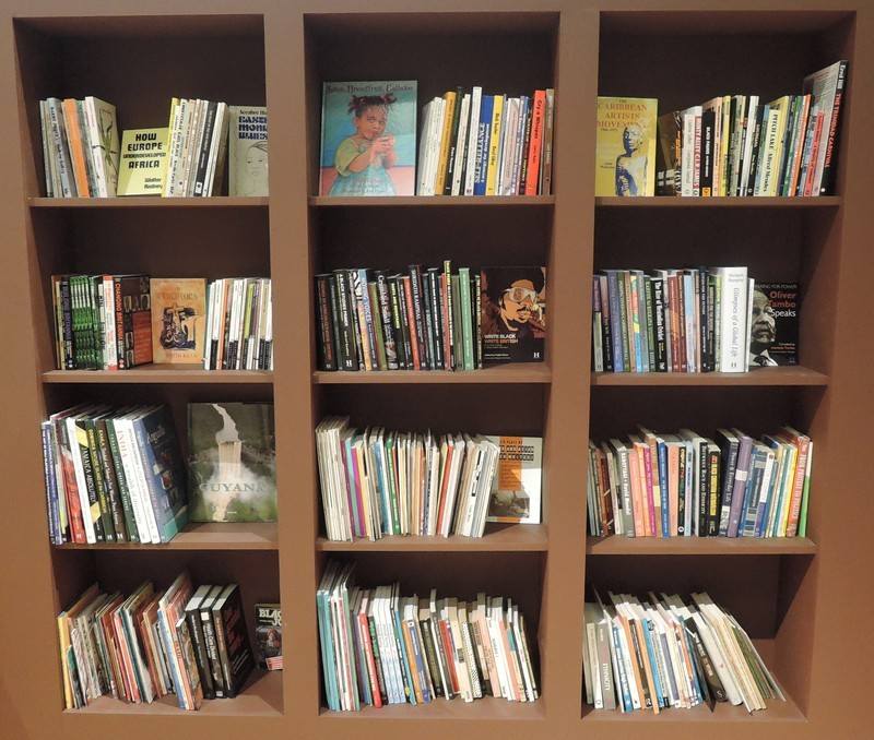 Guildhall Art Gallery - Walter Rodney Bookshop installation Guildhall Art Gallery - Walter Rodney Bookshop installation