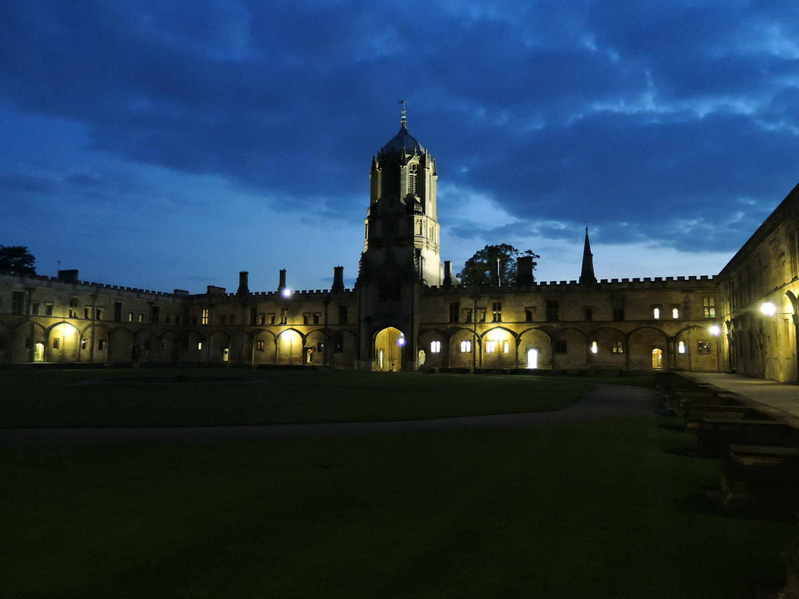Christ Church at night Christ Church at night