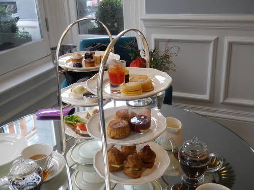 Afternoon Tea at the Ampersand Hotel Afternoon Tea at the Ampersand Hotel