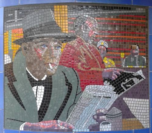 Alfred Hitchcock Leytonstone Mosaics Alfred Hitchcock Leytonstone Mosaics