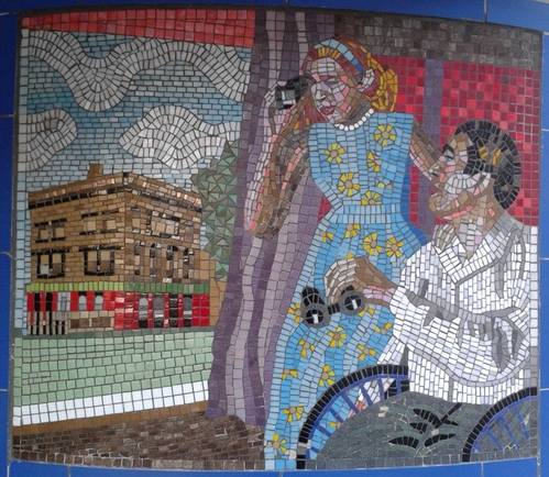 Alfred Hitchcock Leytonstone Mosaics Alfred Hitchcock Leytonstone Mosaics