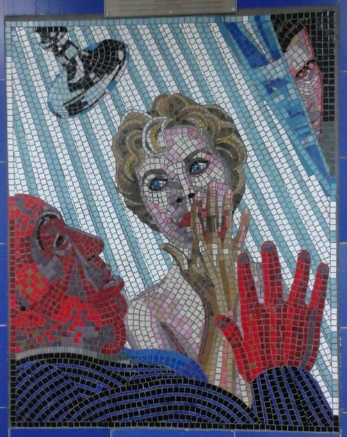 Alfred Hitchcock Leytonstone Mosaics Alfred Hitchcock Leytonstone Mosaics