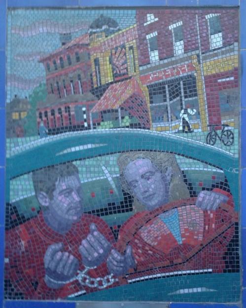 Alfred Hitchcock Leytonstone Mosaics Alfred Hitchcock Leytonstone Mosaics