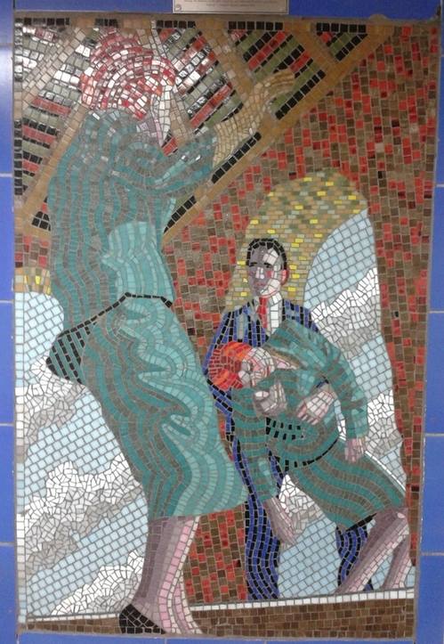 Alfred Hitchcock Leytonstone Mosaics Alfred Hitchcock Leytonstone Mosaics