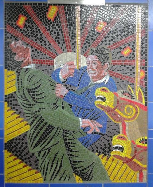 Alfred Hitchcock Leytonstone Mosaics Alfred Hitchcock Leytonstone Mosaics
