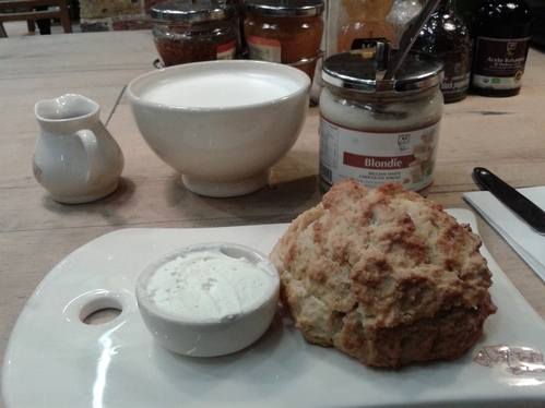 Scones at Le Pain Quotidien Scones at Le Pain Quotidien