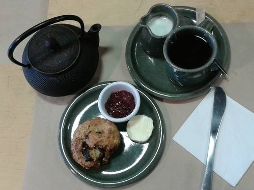 Scones at Rose Bakery Scones at Rose Bakery