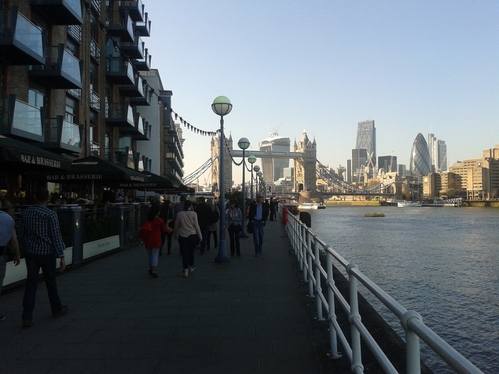 Rotherhithe to Tower Bridge - City Skyline Rotherhithe to Tower Bridge - City Skyline