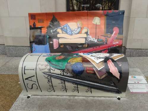 Books about Town - Bridget Joness Diary Bench Books about Town - Bridget Joness Diary Bench