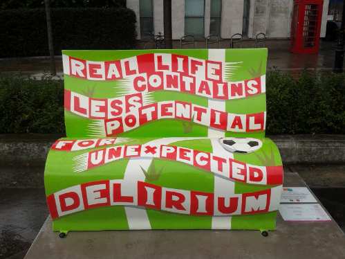 Books about Town - Fever Pitch Bench Books about Town - Fever Pitch Bench