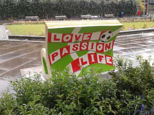 Books about Town - Fever Pitch Bench Books about Town - Fever Pitch Bench