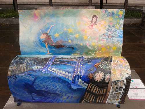 Books about Town - Peter Pan Bench Books about Town - Peter Pan Bench