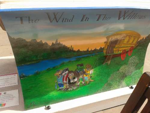 Books About Town - The Wind in the Willows bench Books About Town - The Wind in the Willows bench