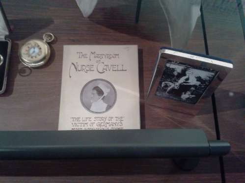 Imperial War Museum London- First World War Galleries - Edith Cavell Imperial War Museum London- First World War Galleries - Edith Cavell