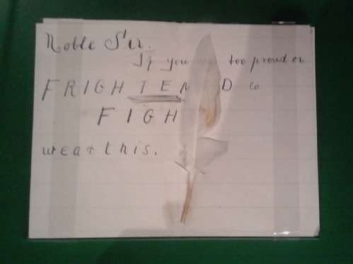 Imperial War Museum London- First World War Galleries - conscientious objec Imperial War Museum London- First World War Galleries - conscientious objec