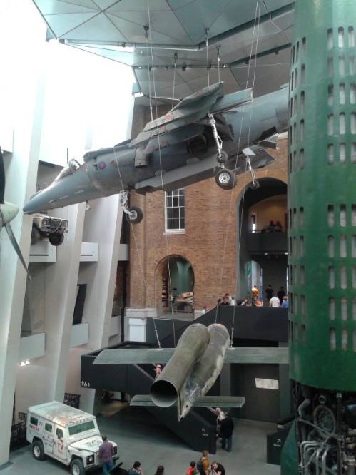 Imperial War Museum London - atrium Imperial War Museum London - atrium