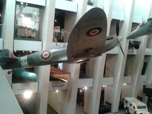 Imperial War Museum London - atrium Imperial War Museum London - atrium