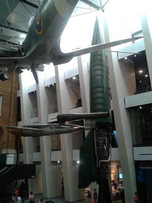 Imperial War Museum London - atrium Imperial War Museum London - atrium