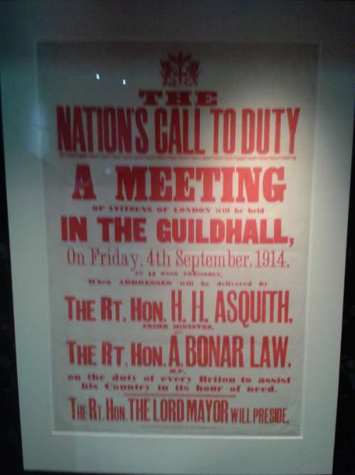 guildhall art gallery - first world war poster guildhall art gallery - first world war poster