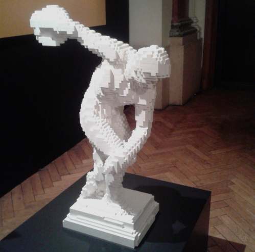 the art of brick - discobolus the art of brick - discobolus