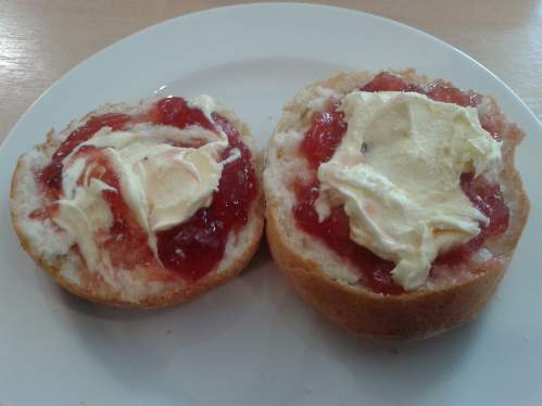 Scones at Torquay Musuem Scones at Torquay Musuem