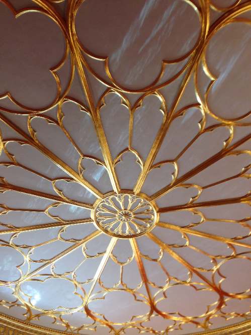 Strawberry Hill - the round drawing room Strawberry Hill - the round drawing room