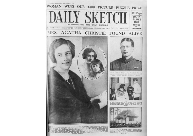 Old Swan Hotel Agatha Christie Newspaper Old Swan Hotel Agatha Christie Newspaper